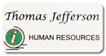 Thomas Jefferson Human Resources Name Tag